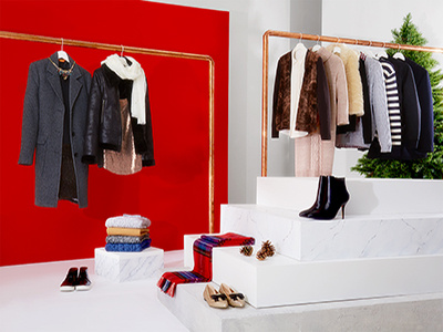 Joe Fresh Gift Guide - Luxe shop design photography product shots styling