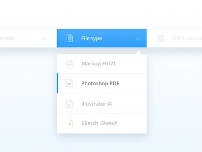 Dropdown - Day 027 #dailyui dailyui details dropdown element file ui upload ux website