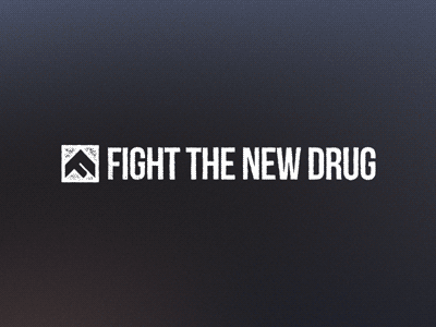 Fight the New Drug - End Title animation gradient grunge logo loop texture