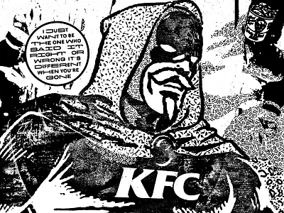 I moved! cut and paste ironchic kfc louisville sanders