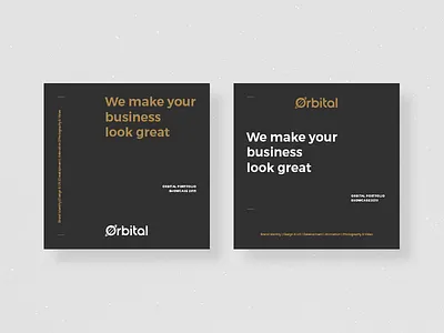 Orbital Vision brand branding concept design layout logo orbital vision publication space type typography