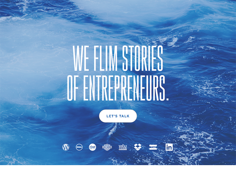 Film Production House agency consultancy film landing page production splash water