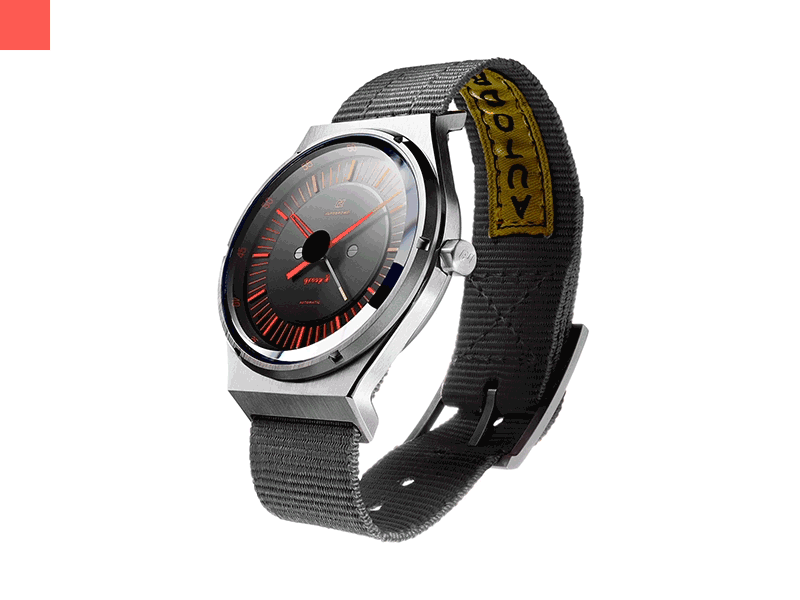 DailyUI - Day 027 - Drop Down 027 animation colour dailyui drop down selection watch