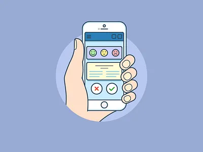 iPhone 6 day2icon flat flat icon illustration illustrator ios iphone line art outline smartphone vector