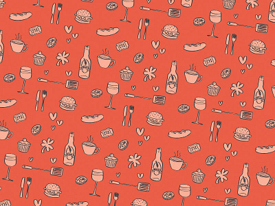 Illustrative Pattern charity illustration pattern quirky