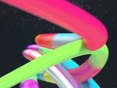 Hot List Design Package 3d 4d ae c4d cinema design gif gifs loop looping mograph motion