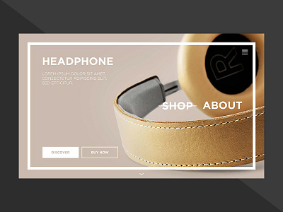 Daily UI : #003 // Landing Page dalyui day03 landing page ui ux