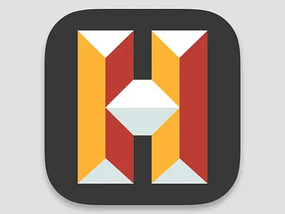 DailyUI :: 005 App Icon app daily dailyui h hotel icon sketch ui
