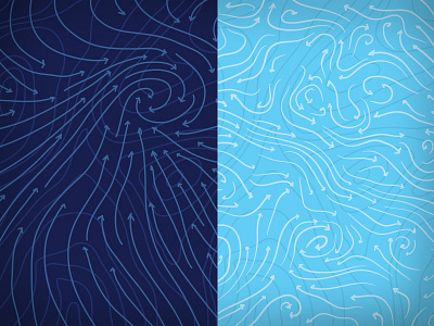 Wind & Current background illustration ocean pattern topography water wind