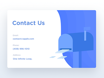 Contact Us - Day 028 dailyui contact contact us dailyui geometric illustration isometric mail mailbox