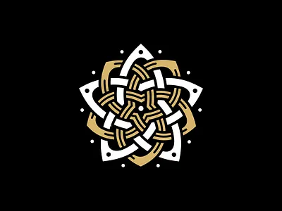 Celtic Star celtic irish knot ornament star