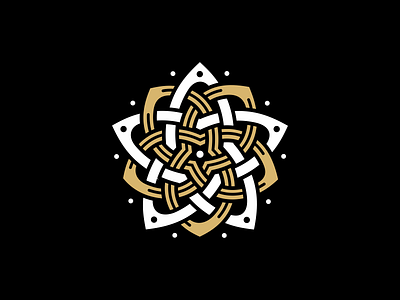 Celtic Star celtic irish knot ornament star