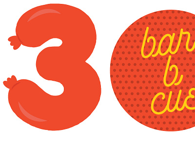 Weiners barbecue bbq branding hot dog identity logo poster print sausage type