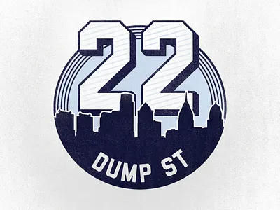 22 Dump St sticker