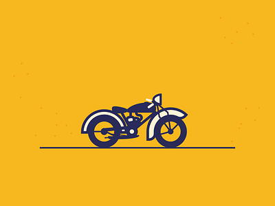 Bullet illustration bike bullet clean design enfield illustration minimal royal vector