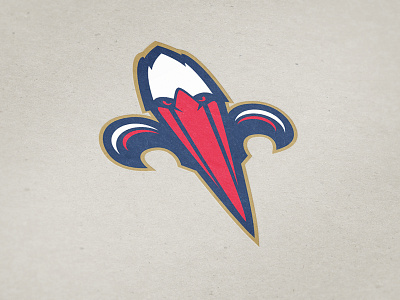 New Orleans Pelicans: Logo Redesign basketball bird logo nba new orleans pelicans