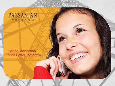 Pagsanjan Telecom advertisement poster design telecom