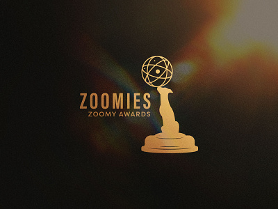 ZOOMIES – awareness awards ( LASPCA nonprofit ) awards brand branding charity design dog gold graphic design illustration light logo mark nonprofit pet trophy vector