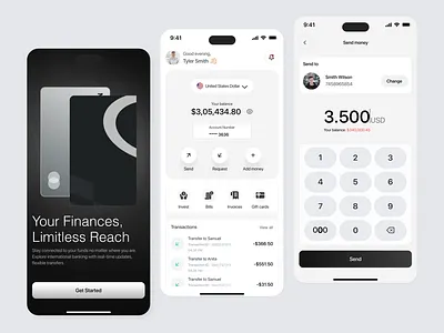 Finance Mobile App budget design finance app finance mobile app fintech fintech app design fintech design interface mobile app mobile application money money management product design savings transaction ui ui design uiux ux ux design