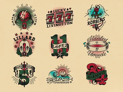 NBA All-Star Bucks Tattoos all star bucks illustration logo milwaukee nba tatoo