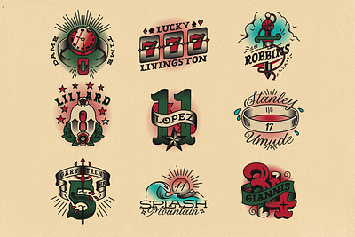 NBA All-Star Bucks Tattoos all star bucks illustration logo milwaukee nba tatoo