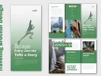 Brochure Design brochure brochure design business fitnes gym marketing toure travel