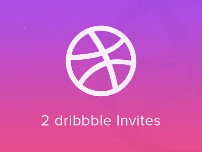 2x Dribbble Invites Giveaway contest dribbble invite giveaway invitation invite invites