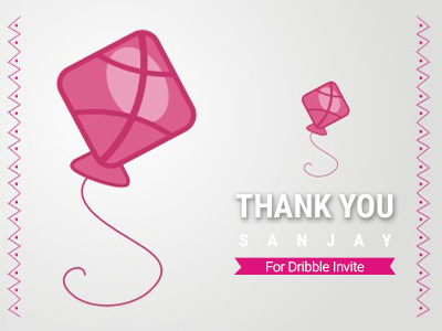 Thanks for Dribble Invite