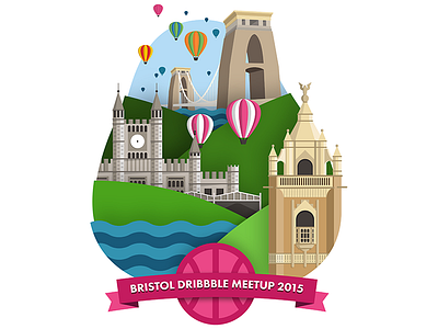 Bristol Dribbble Meetup bristol illustration meetup potato vector