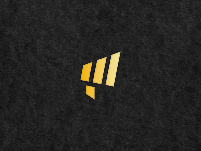 No Silence Media black branding emboss icon logo logomark media megaphone simple symbol