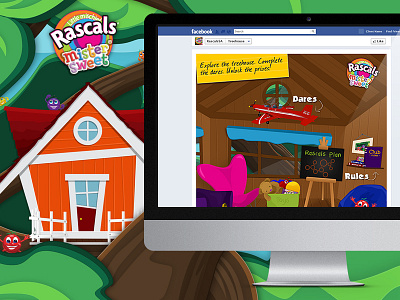 Game Design: Treasure Hunt Social Challenge Rascals SA