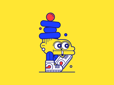 Traka apparel brand character color cool cute fashion fresh happy illustration streetwear