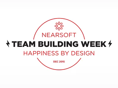 Team Building Week 2015 badge happiness nearsoft team building