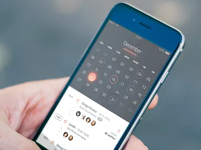 Ui Kit Calendar view app design design flat free icons interaction ios kit photoshop preview sketch ui