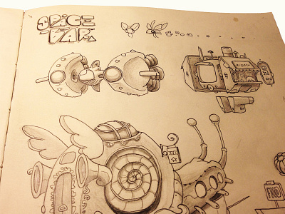 Spaceship sketches aliens bar concept art game game art illustration sketch sketchbook space spaceship