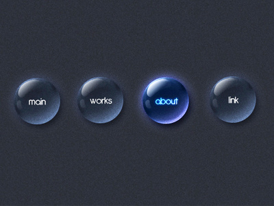 Glass button app icon web