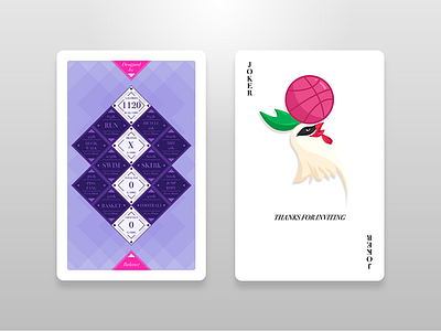 JOKER ROOSTER energyoffood illustration pokercard rooster