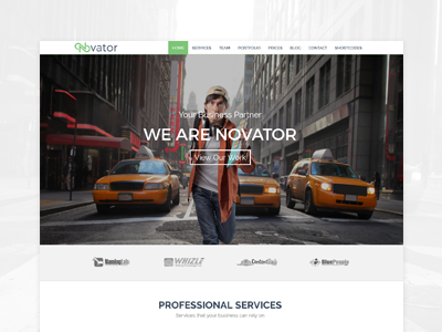 Novator - Multipurpose HTML Template creative html market multipurpose novator template