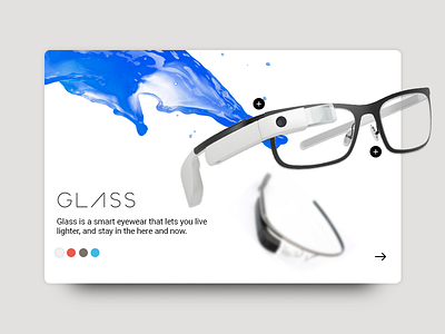 Daily UI #012 - e commerce shop #dailyui #012 app colours dailyui design e commerce eyewear glass google interface ui ux web