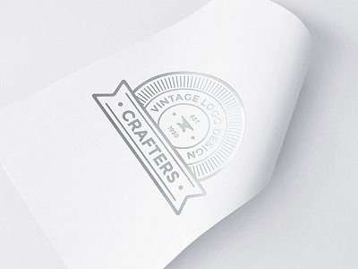 Freebie: Silver Foil Logo Mockup 2 branding freebie identity logo logo mockup mock up mock up mockup paper mockup psd silver foil