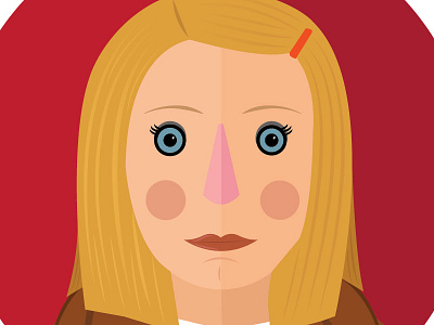 Margot Tenenbaum cartoon character cinema film illustration illustrator movie pop culture portrait wes anderson