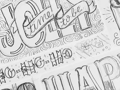 Christmas card christmas detail hand lettered hand lettering illustration jolly swash type typography wishes xmas