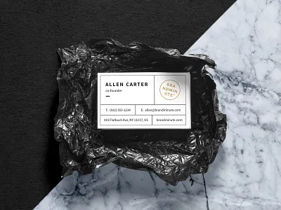 B-Cards Mockup (Free PSD) branding business card free freebie mock up mockup psd