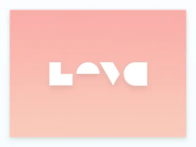 Incomplete geometry illustrator incomplete love text typography vector