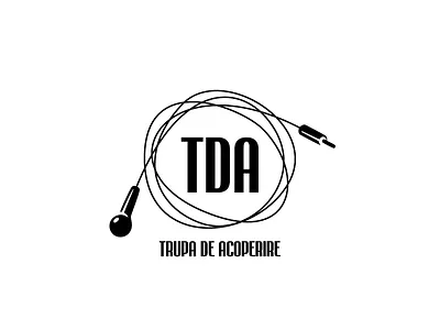 Logo for Trupa de Acoperire cover band digital design logo logo design music onemanzoo respiro media trupa de acoperire vector