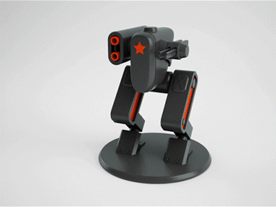 Cast Iron 3d c4d cast iron cinema 4d design toy mecha modeling