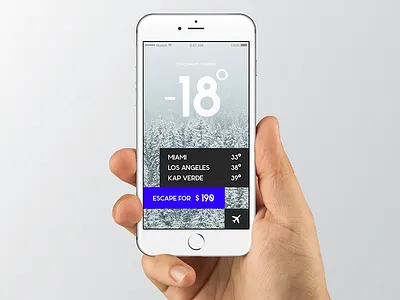 Weather app concept app concept ios iphone weather