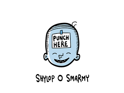 Shylop O Smarmy character design graphic design hand drawn illustration illustrator