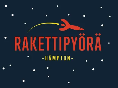 Rocket bike logo II bike ebike electric logo rocket tintin