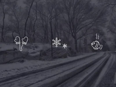 Winter icon winter